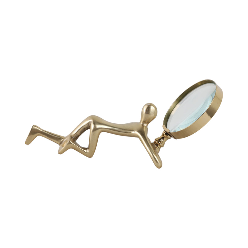 9 Adams Gold Magnifying Glass