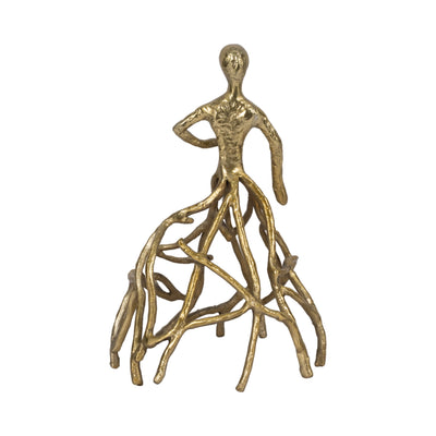 Metal, 14 Dancing Lady, Gold