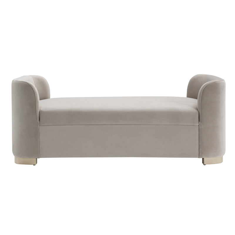 60 Serrano Bench, Ivory