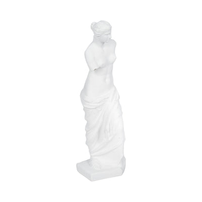 19 Roman Goddess Statue, White