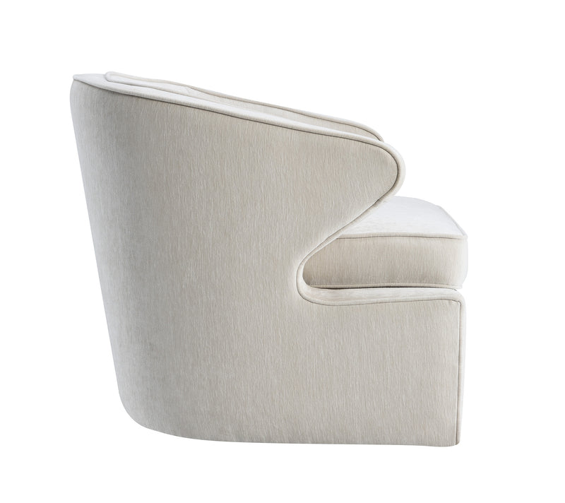 32 Karlsson Swivel Accent Chair, Ivory