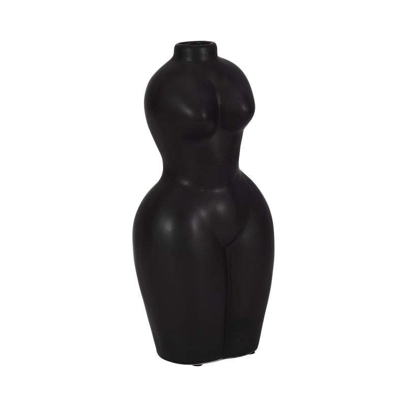 DOL, 12H TORSO VASE, BLACK