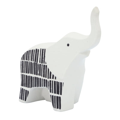 CER, 7L ELEPHANT TRUNK UP, BLACK/WHITE