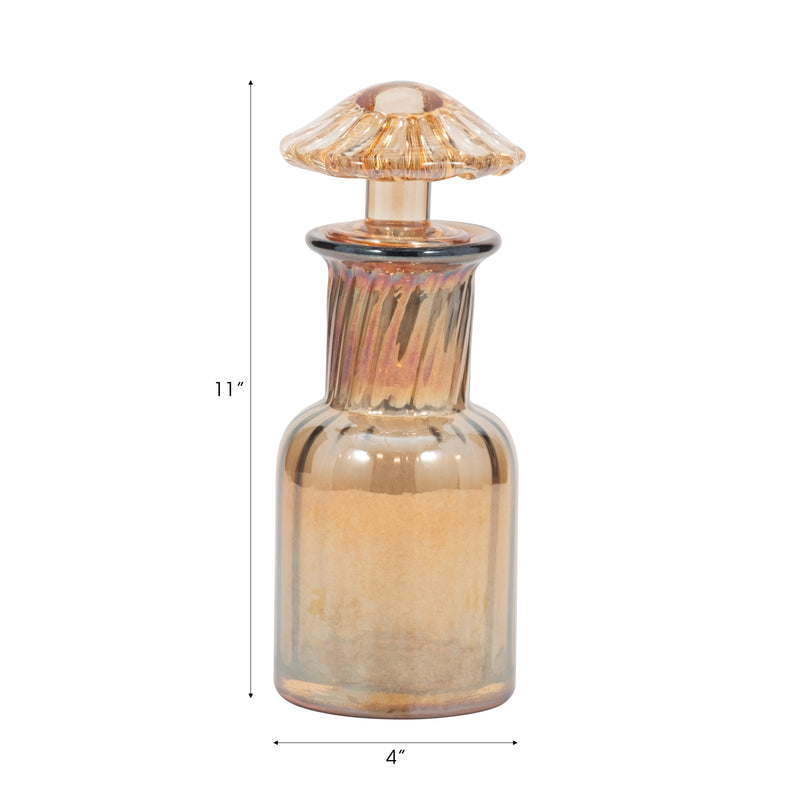 11 Igor Mushroom Glass Bottle