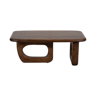 Wood, 48 Modern Mid-century Coffee Table,brwn Kd