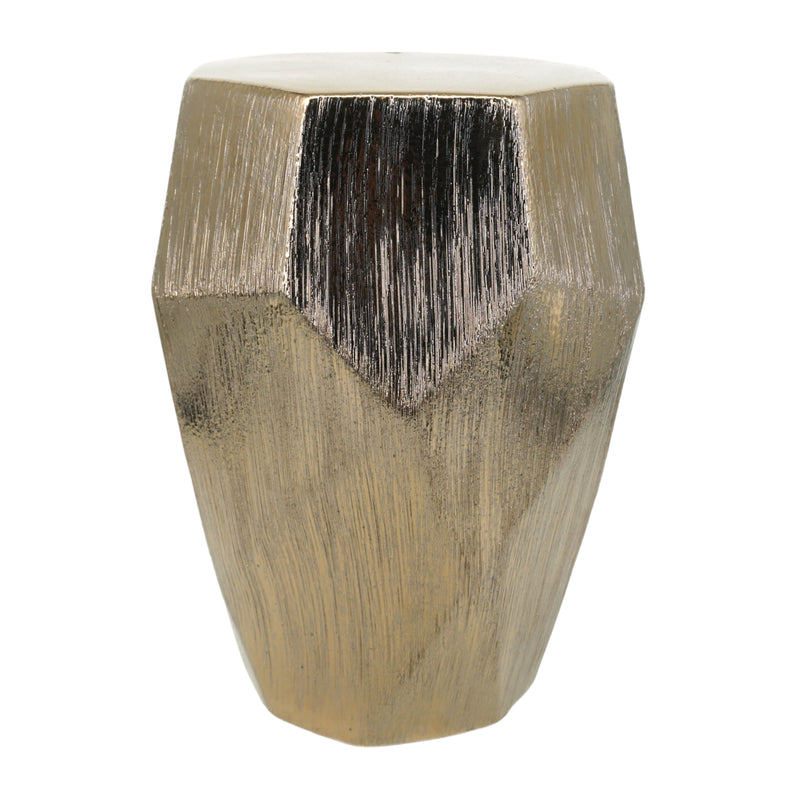 20 Tiziano Ceramic Bronze Garden Stool