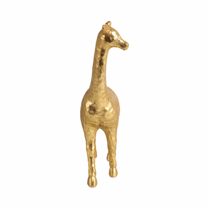 10 Standing Pretty Giraffe, Gold