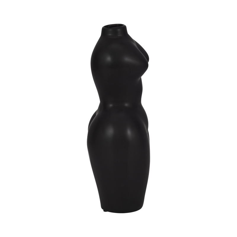 DOL, 12H TORSO VASE, BLACK