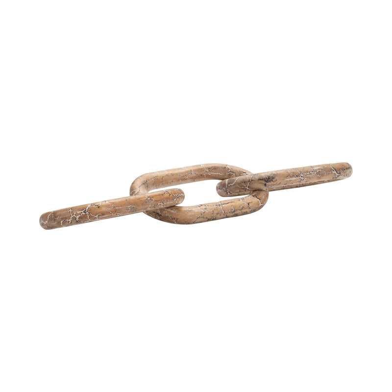 29 Desta Dark Wood Link Chain