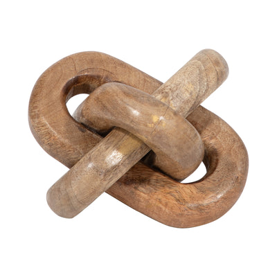 Wood, 6 Decorative Knot, Natural