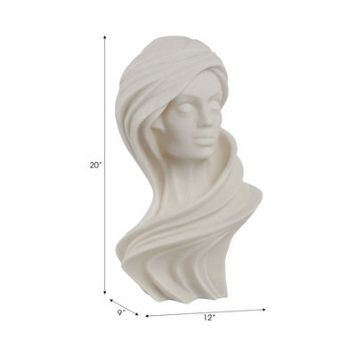 20 Hasselt Quartz Resin Woman Statuary