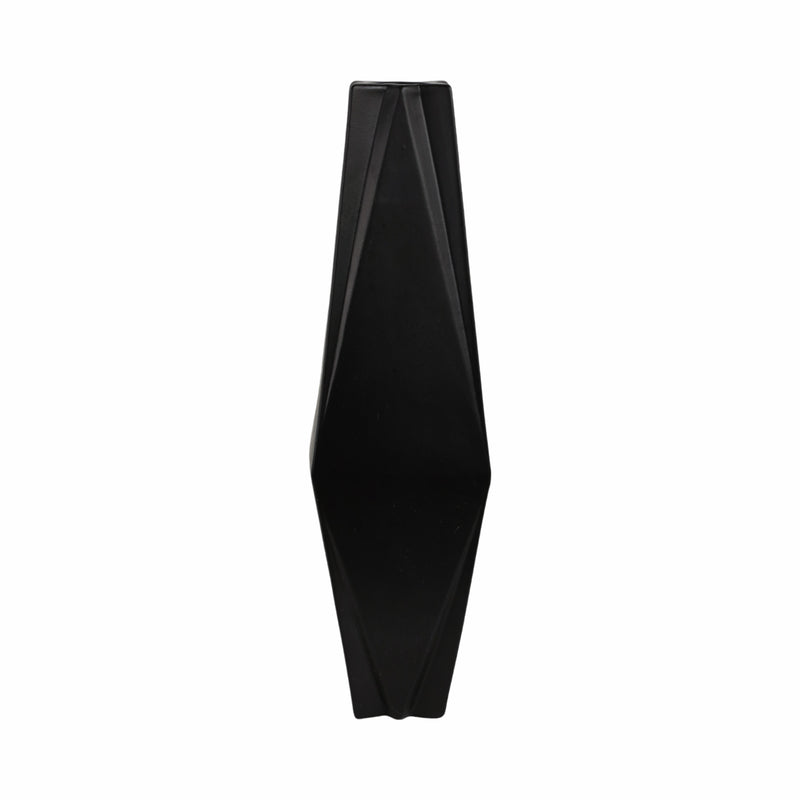 26 Bonney Medium Black Cer Vase