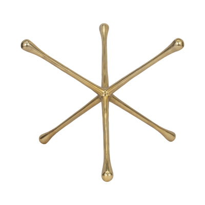 Metal, 18 Decorative Jack, Gold