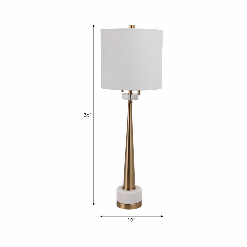 36 Genoa Gold Table Lamp