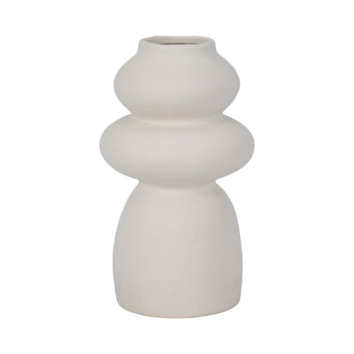 12 Hidaka Large Vase, Ivory