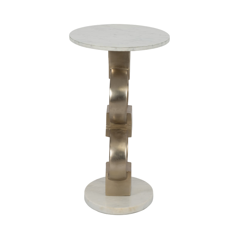 24 Dephine Gold Link Table