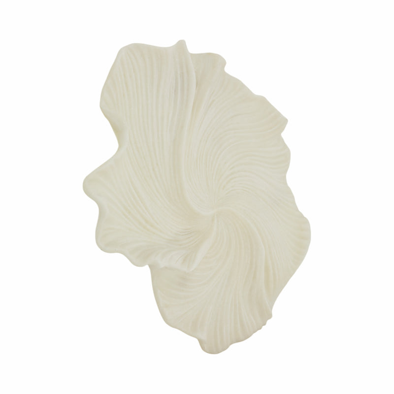 S/3 18/19/20 Majorca Quartz Resin Shell Wall Deco