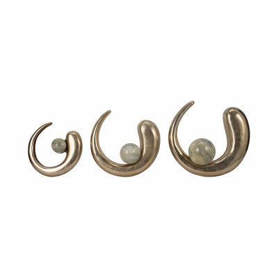 S/3 10/13/15 Amrita Gold Ring Wall Decor