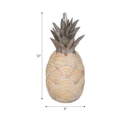 12 Seashell Pineapple, Multi