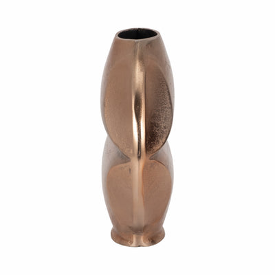 9 Byram, Metal Slit Vase, Champagne