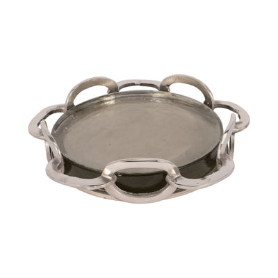 13 Palmas Small Silver Link Tray