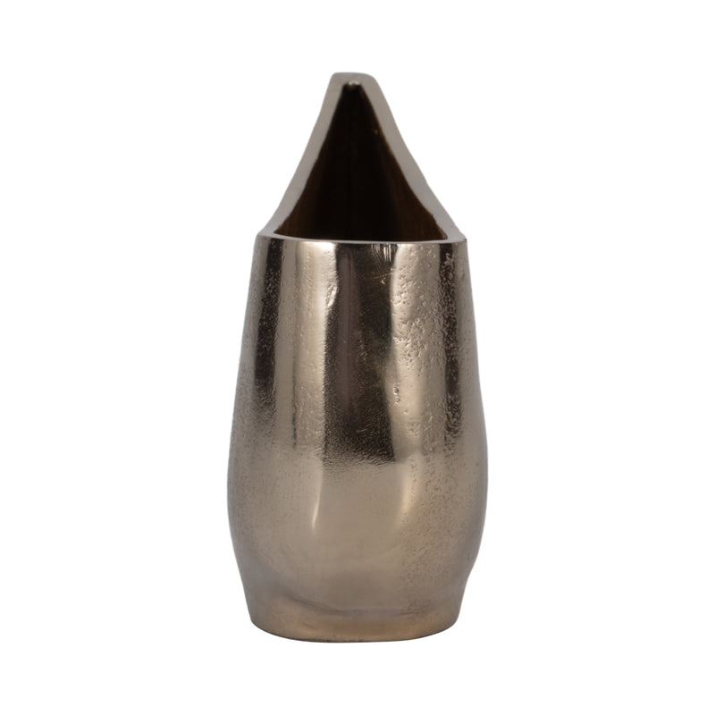 Metal, 10 Andria Small Gold Vase