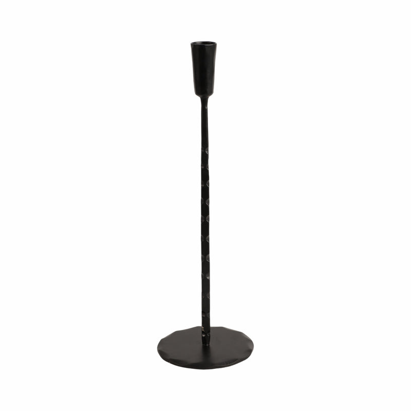 15x5 Forged Cast Iron Taper Holder, Matte Black