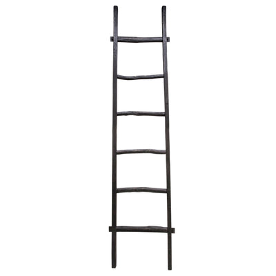 Wooden , Decorative 76 Ladder, Black