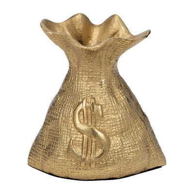 Metal, 8 Money Bag, Gold