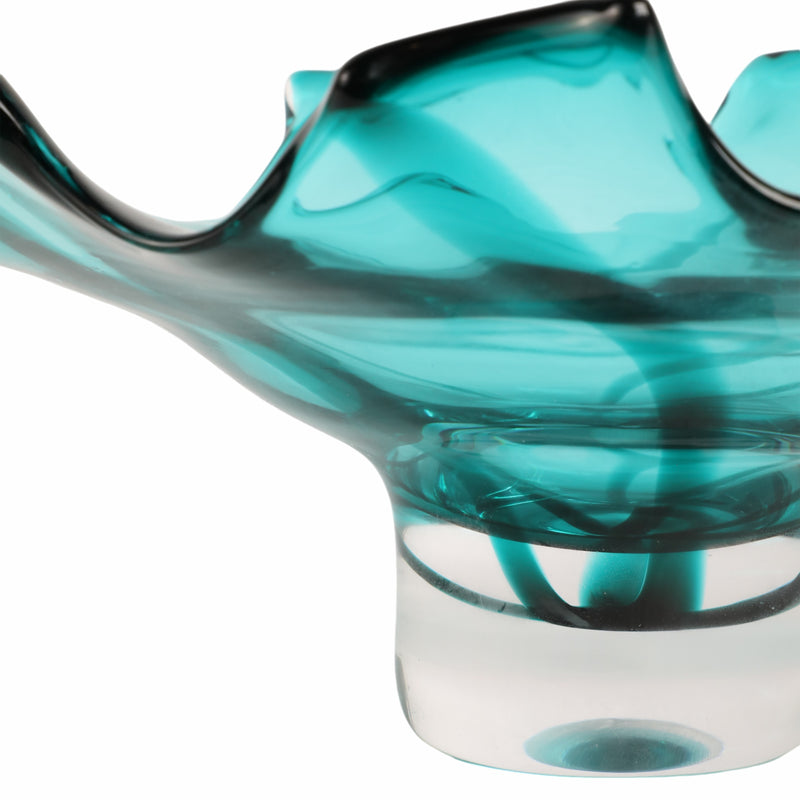 14 Calinda Artisan Blown Glass Bowl