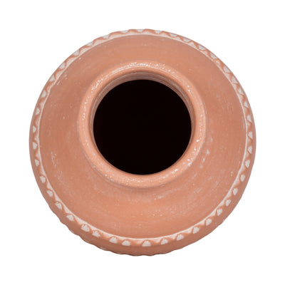 12 Traditional Terracotta Vase, Terracotta