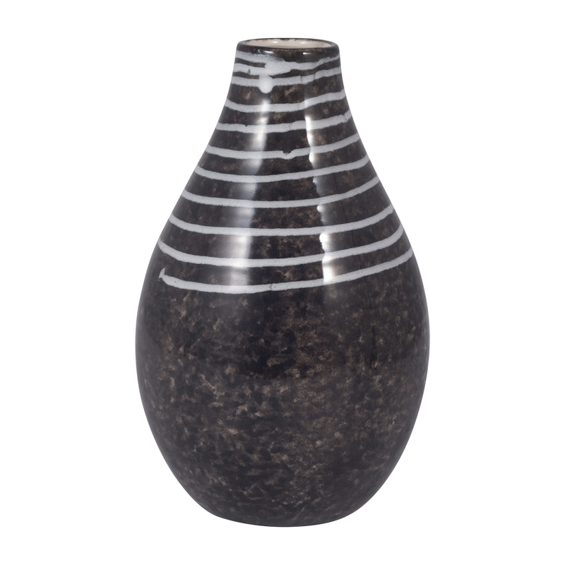 CER, 10 PRIMEVAL VASE, BLACK