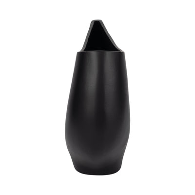 Metal, 17 Andria Large Black Vase