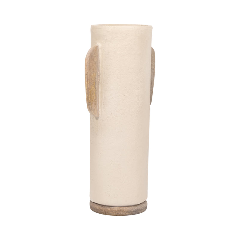 Ecomix, 19 Organic Vase, Ivory