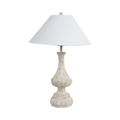 Resin, 31h Antique Table Lamp