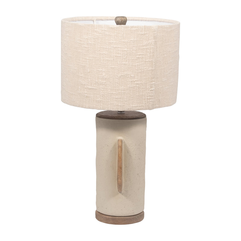 Ecomix, 24 Organic Table Lamp, Ivory