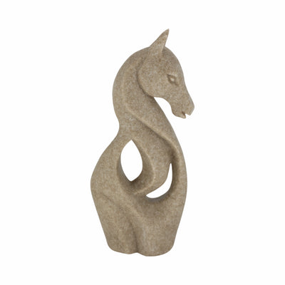 15 Flowood Brown Quartz Resin Horse Statuary