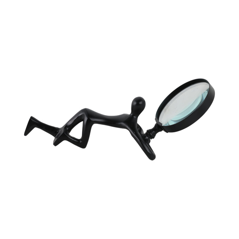 9 Adams Black Magnifying Glass