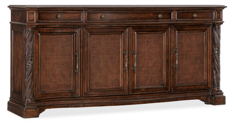 Charleston Four Door-Three Drawer Buffet