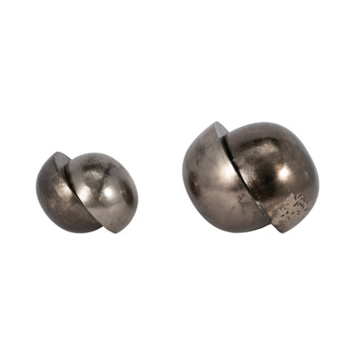 S/2 7/9 Calima Metal Orbs, Bronze