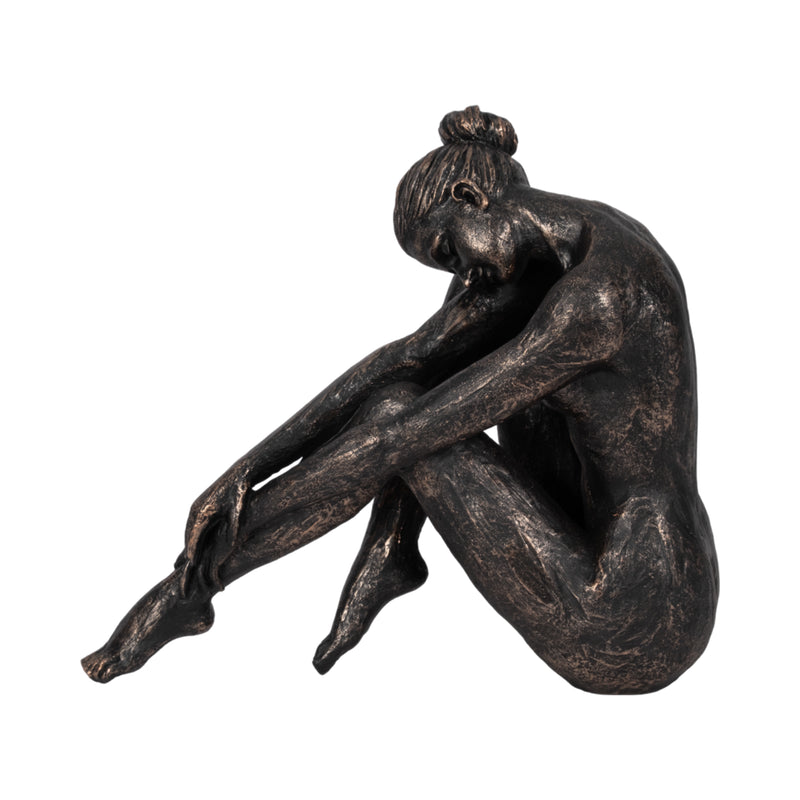 16 Resting Ballerina, Bronze