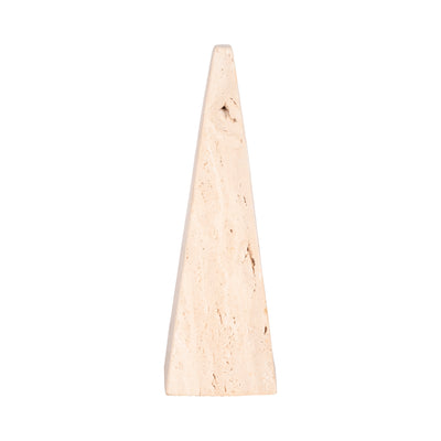 12 Travertine Obelisk, Tan