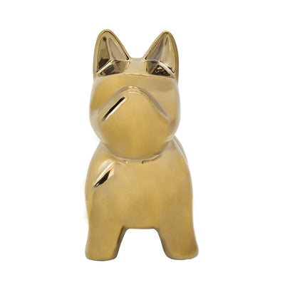 CER, 8 DOG TABLE DECO, GOLD