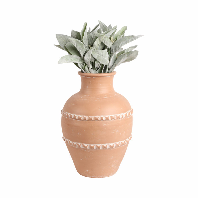 16 Traditional Terracotta Vase, Terracotta