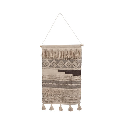 36 WOVEN NATURAL WALL HANGING