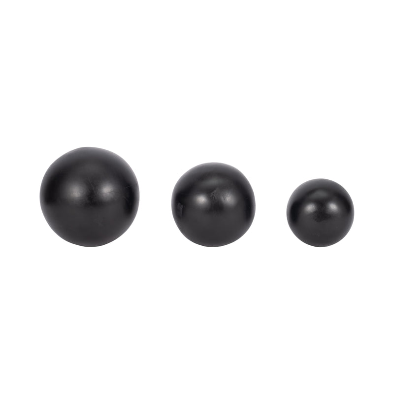 WOOD, S/3 4/5/6 ORBS, BLACK