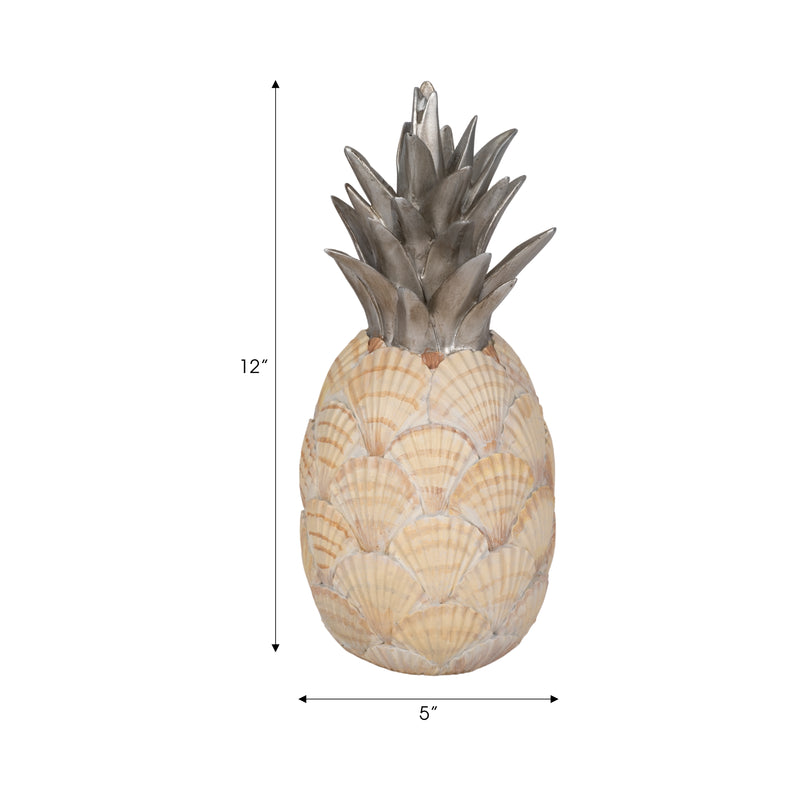 12 Seashell Pineapple, Multi