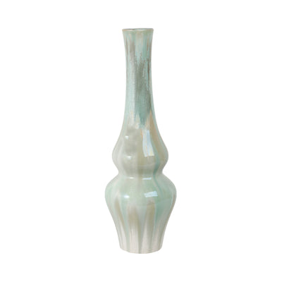 20 Everette Medium Green Ceramic Vase