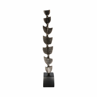 29 Hensly Small Metal Statuary, Black