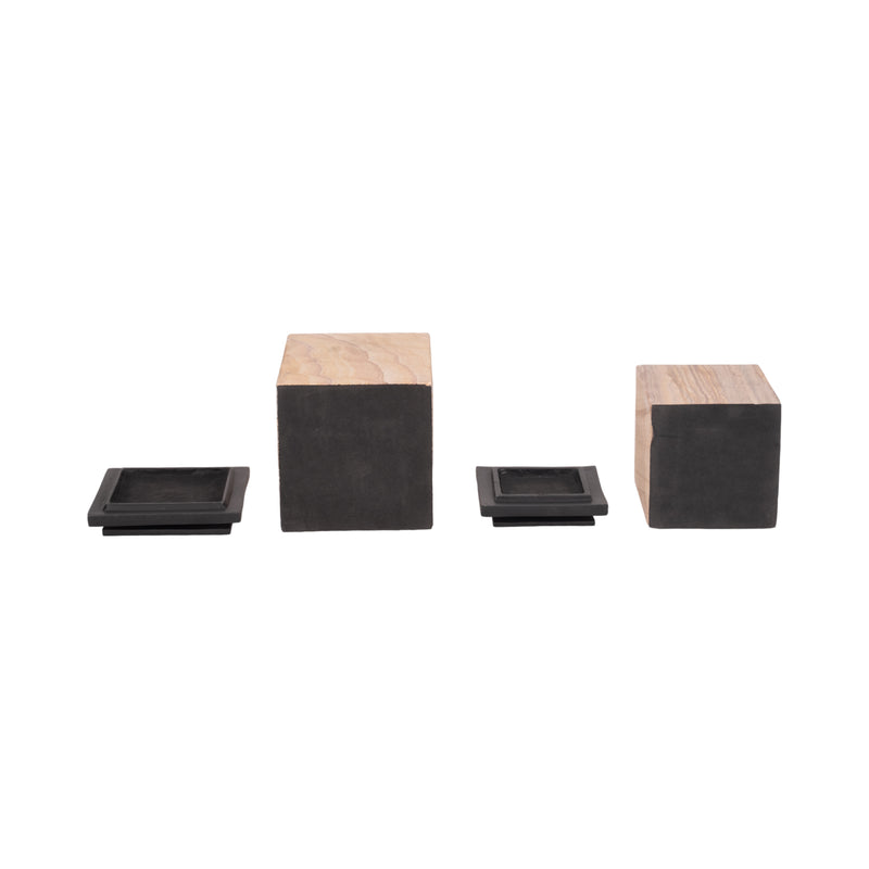 S/2 8/9 Maverick Sandstone Boxes, Natural